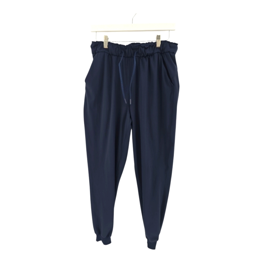 Lululemon Women's Keep Moving Jogger Size 8 True Navy Comfort Waistband Pockets